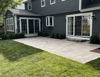 Hinsdale Backyard Renovation and Grading Correction