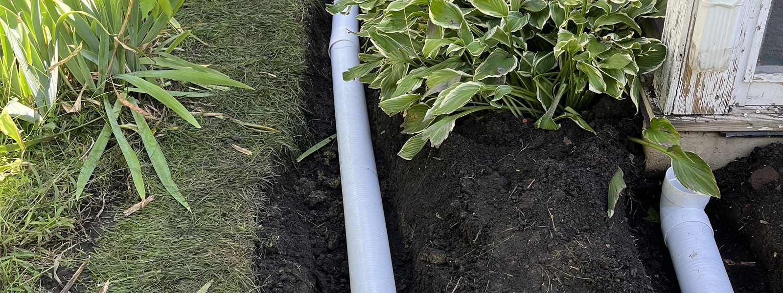 Residential Yard Drainage Installation in Western Springs, IL