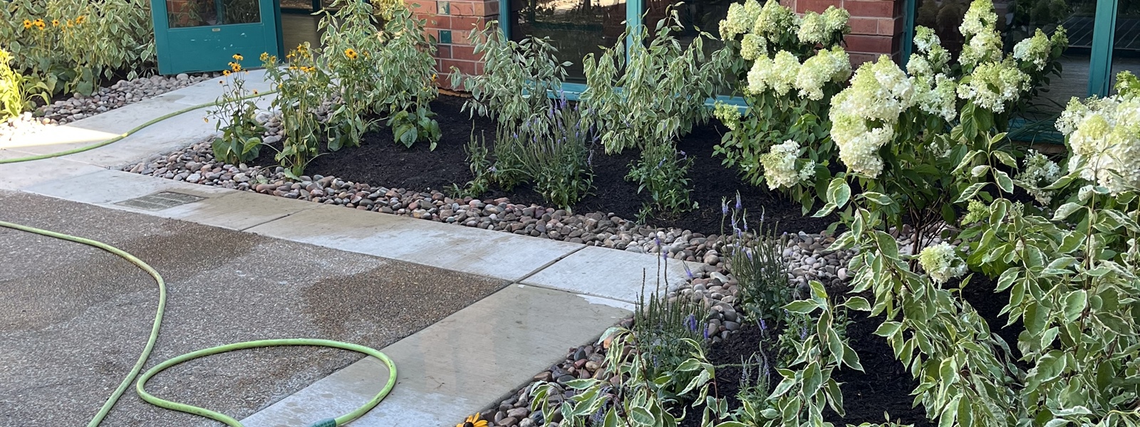 Retirement Community Courtyard Landscape Installation in La Grange, IL