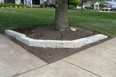 Backyard paver patio design