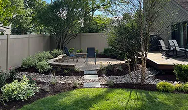 Small backyard patio design