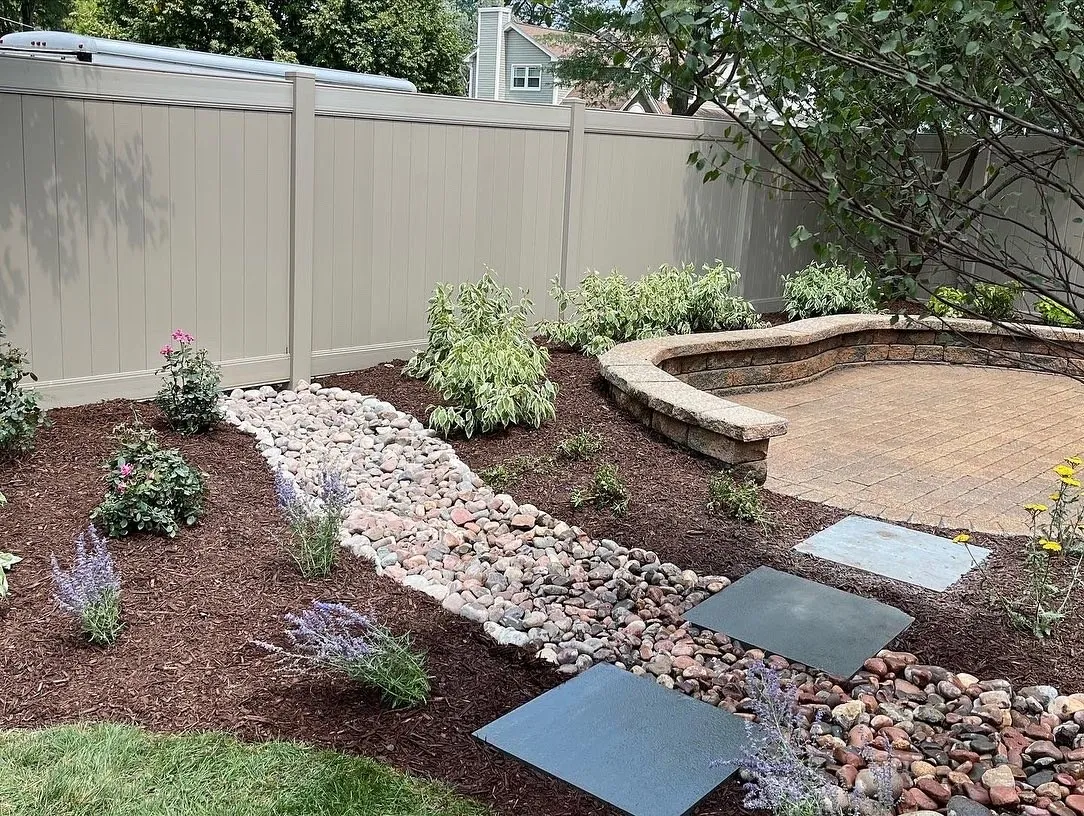 Custom water feature installation in Westmont, IL